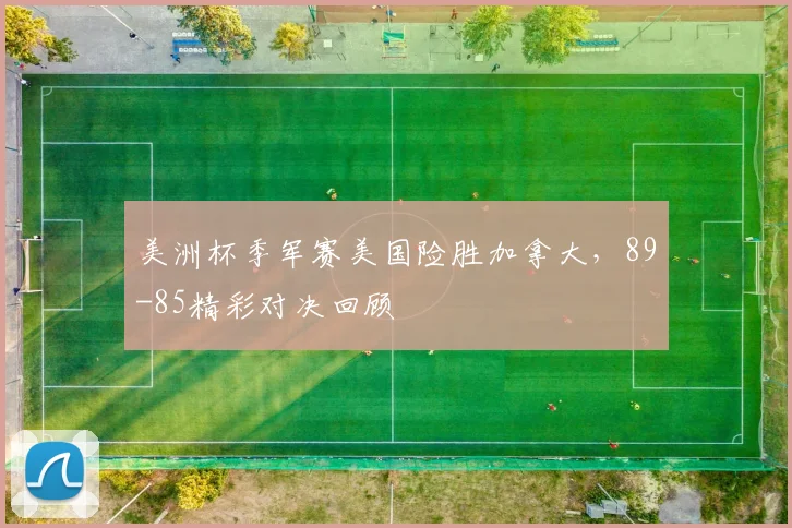 美洲杯季军赛美国险胜加拿大,89-85精彩对决回顾